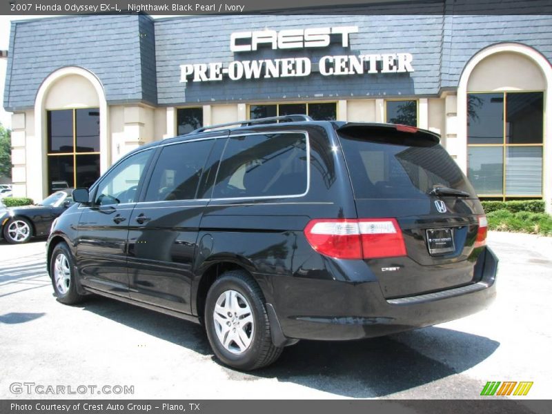 Nighthawk Black Pearl / Ivory 2007 Honda Odyssey EX-L