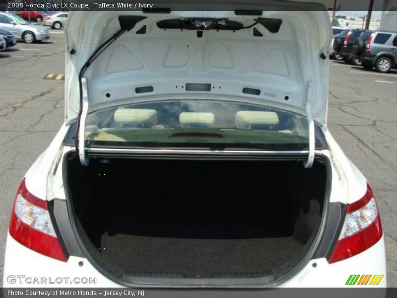 Taffeta White / Ivory 2008 Honda Civic LX Coupe