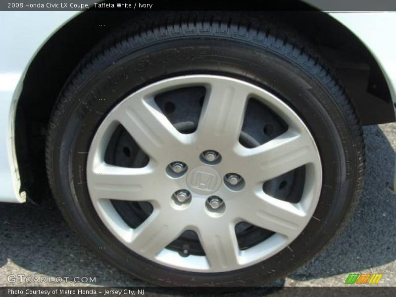 Taffeta White / Ivory 2008 Honda Civic LX Coupe
