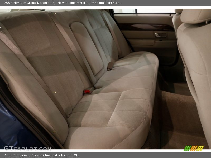 Norsea Blue Metallic / Medium Light Stone 2008 Mercury Grand Marquis GS