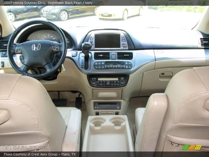 Nighthawk Black Pearl / Ivory 2007 Honda Odyssey EX-L