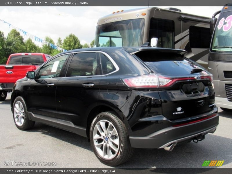 Shadow Black / Ebony 2018 Ford Edge Titanium