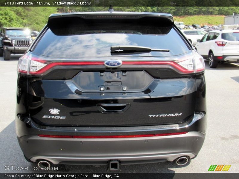 Shadow Black / Ebony 2018 Ford Edge Titanium