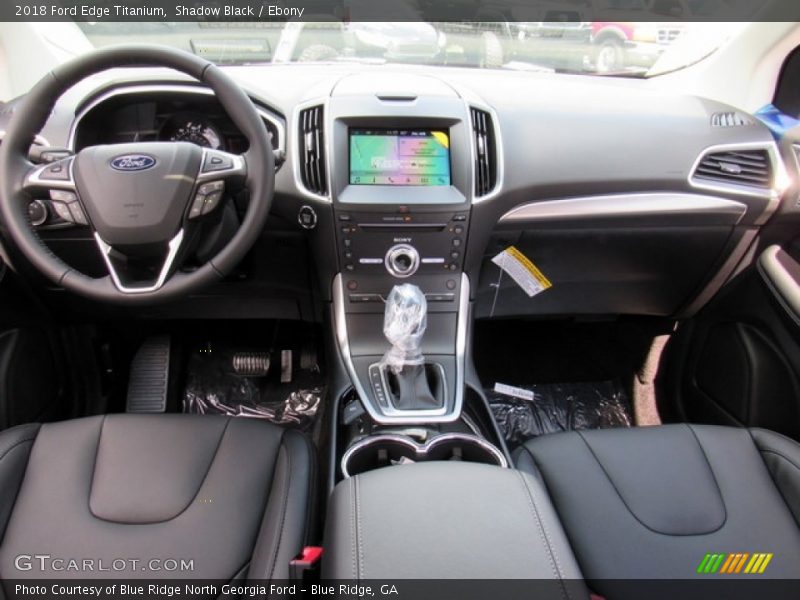 Shadow Black / Ebony 2018 Ford Edge Titanium