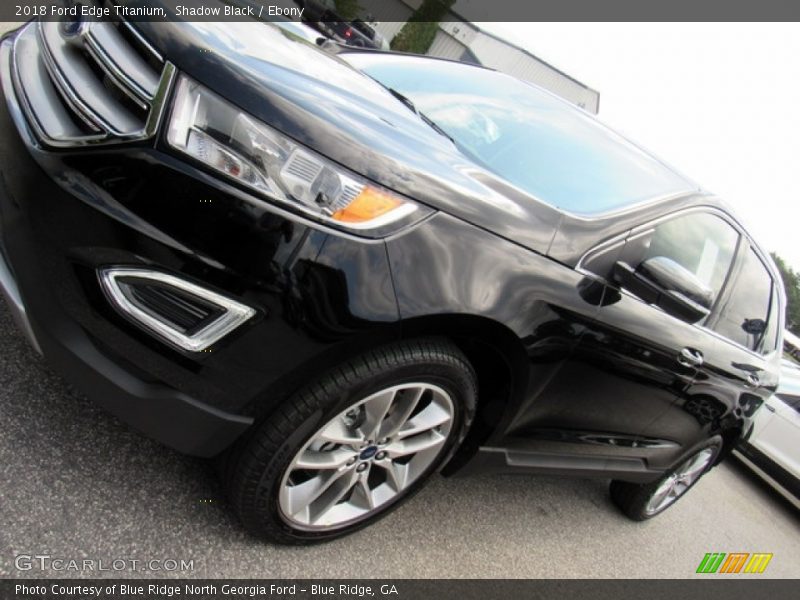 Shadow Black / Ebony 2018 Ford Edge Titanium