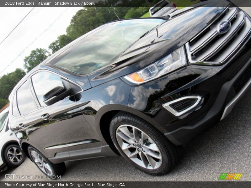 Shadow Black / Ebony 2018 Ford Edge Titanium