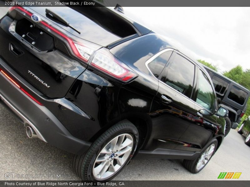 Shadow Black / Ebony 2018 Ford Edge Titanium