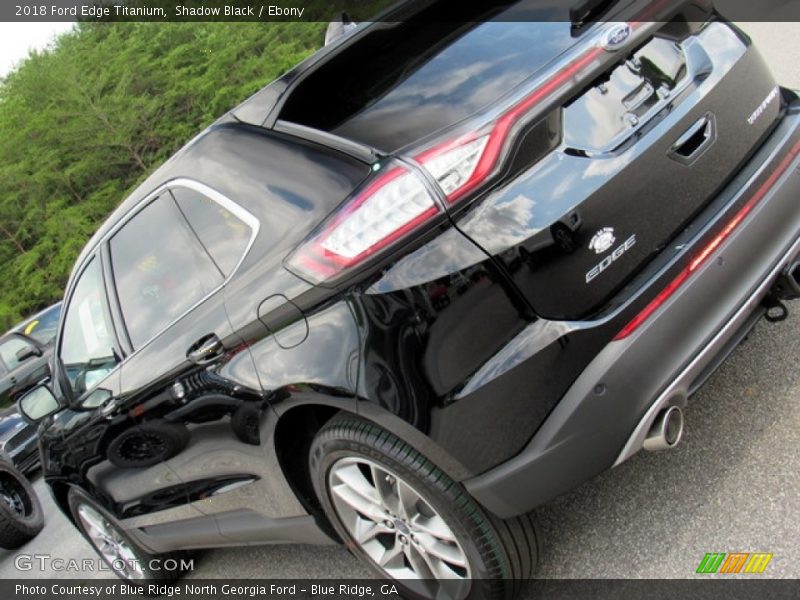 Shadow Black / Ebony 2018 Ford Edge Titanium