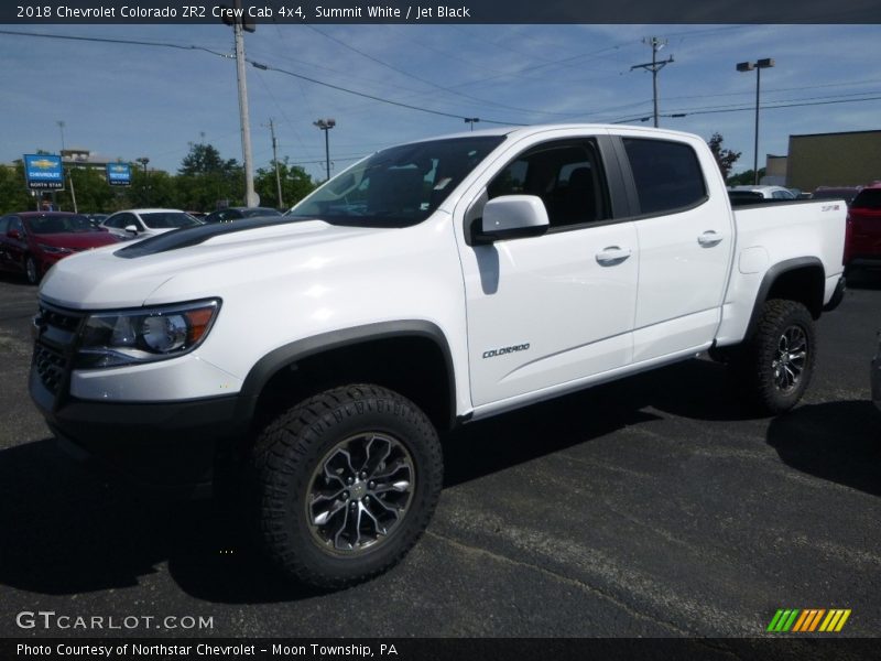 Summit White / Jet Black 2018 Chevrolet Colorado ZR2 Crew Cab 4x4