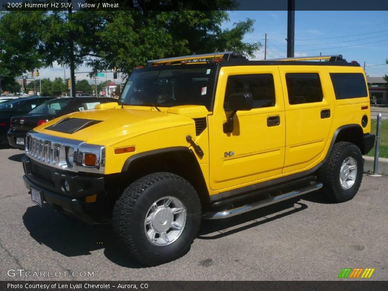 Yellow / Wheat 2005 Hummer H2 SUV