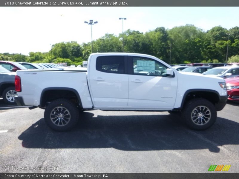 Summit White / Jet Black 2018 Chevrolet Colorado ZR2 Crew Cab 4x4