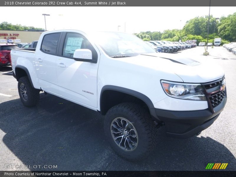 Summit White / Jet Black 2018 Chevrolet Colorado ZR2 Crew Cab 4x4
