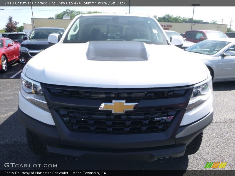 Summit White / Jet Black 2018 Chevrolet Colorado ZR2 Crew Cab 4x4