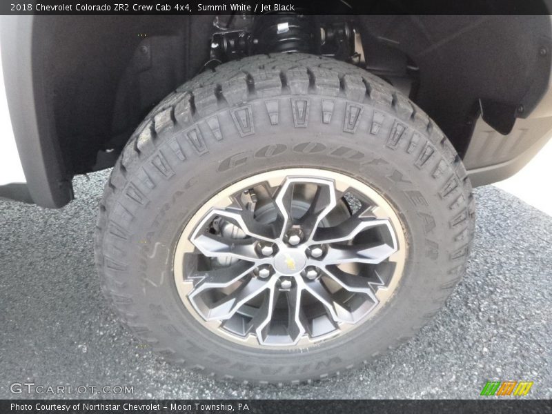 Summit White / Jet Black 2018 Chevrolet Colorado ZR2 Crew Cab 4x4