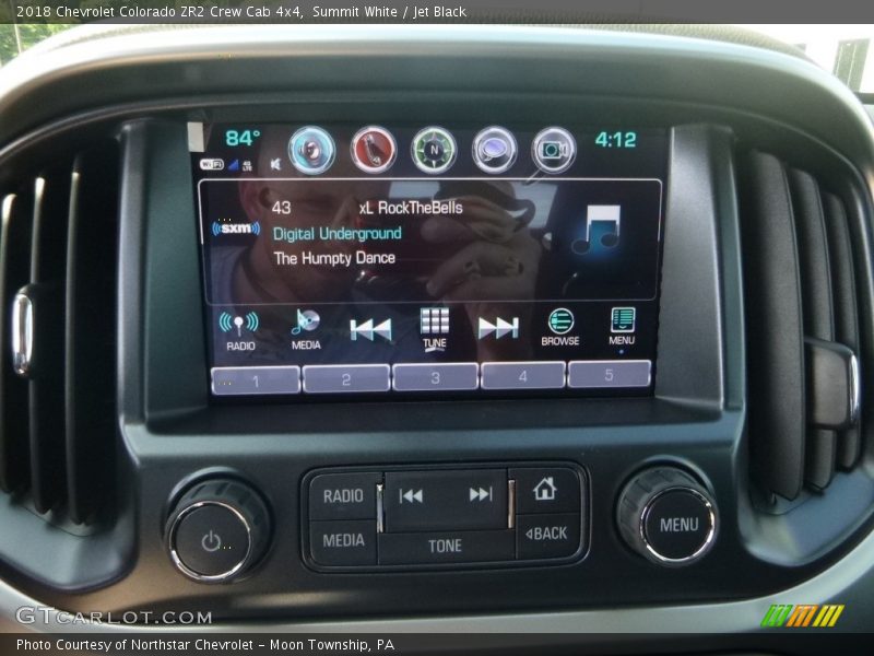 Summit White / Jet Black 2018 Chevrolet Colorado ZR2 Crew Cab 4x4