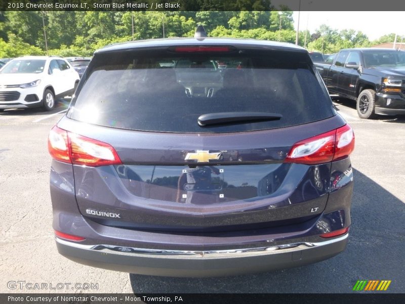 Storm Blue Metallic / Jet Black 2018 Chevrolet Equinox LT