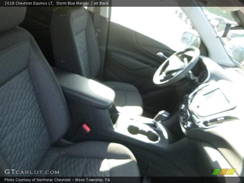Storm Blue Metallic / Jet Black 2018 Chevrolet Equinox LT