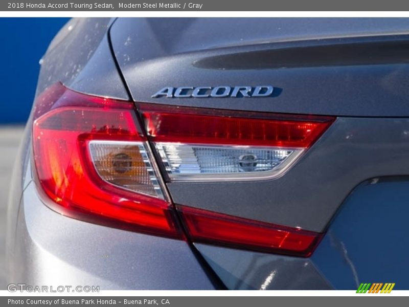 Modern Steel Metallic / Gray 2018 Honda Accord Touring Sedan