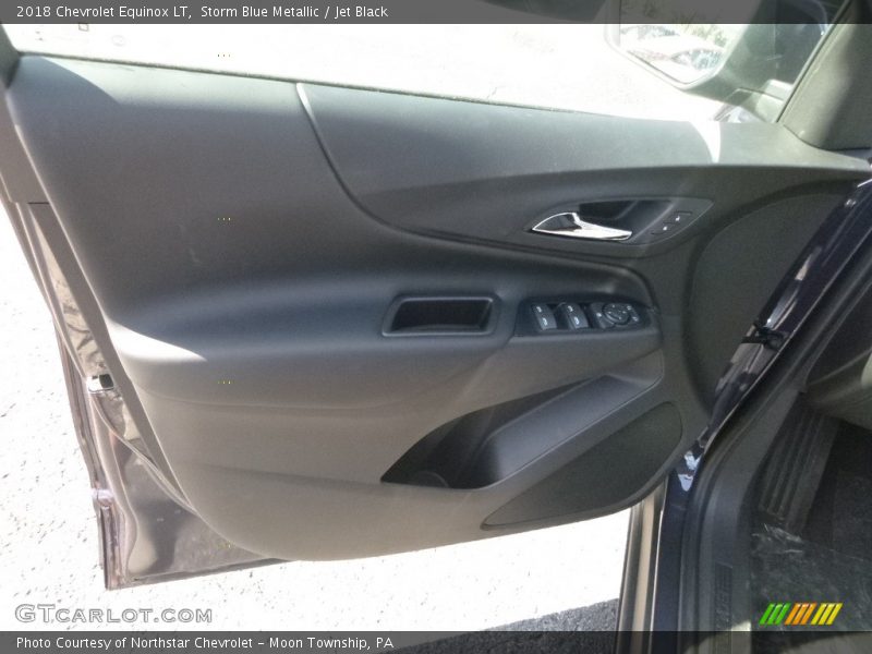 Storm Blue Metallic / Jet Black 2018 Chevrolet Equinox LT