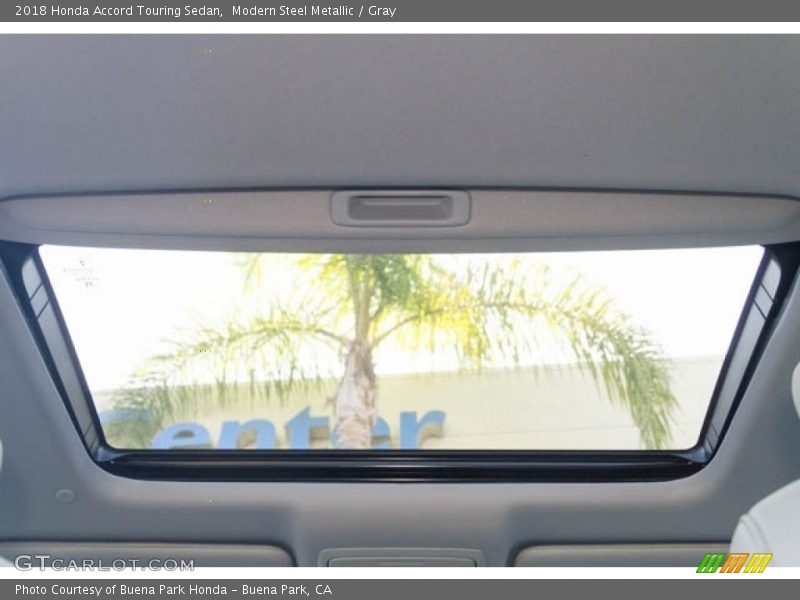 Modern Steel Metallic / Gray 2018 Honda Accord Touring Sedan