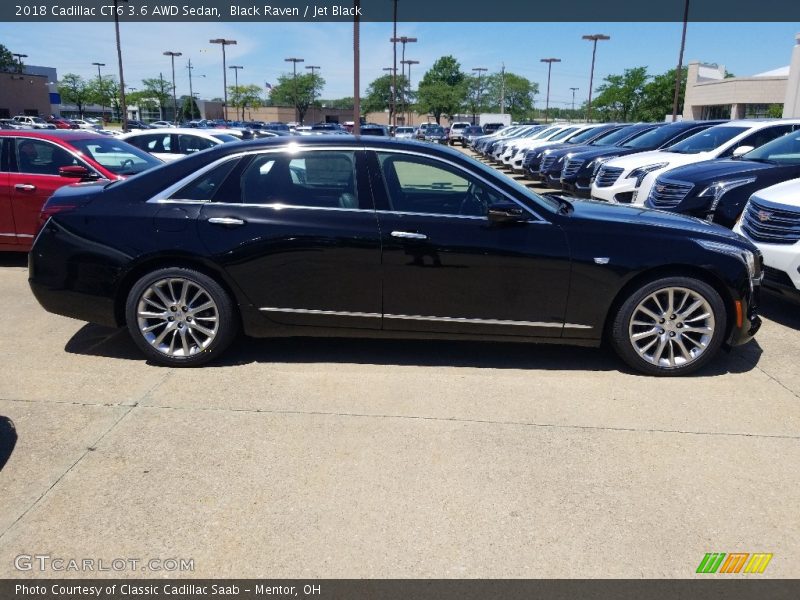 Black Raven / Jet Black 2018 Cadillac CT6 3.6 AWD Sedan