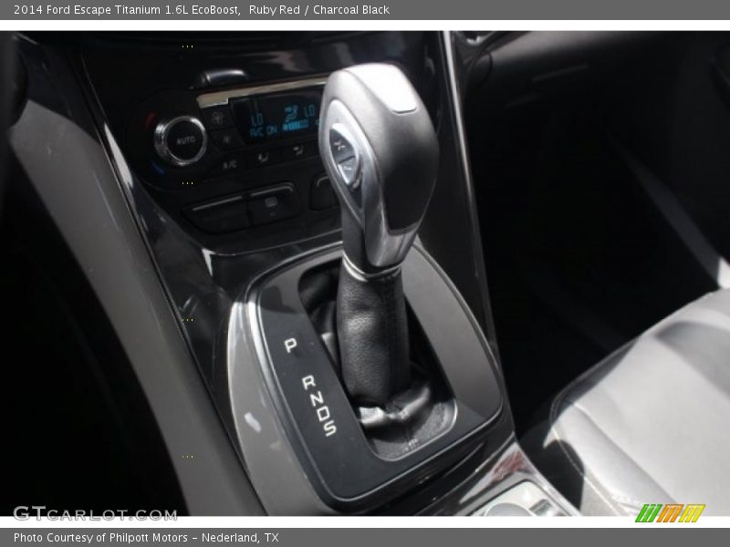 Ruby Red / Charcoal Black 2014 Ford Escape Titanium 1.6L EcoBoost