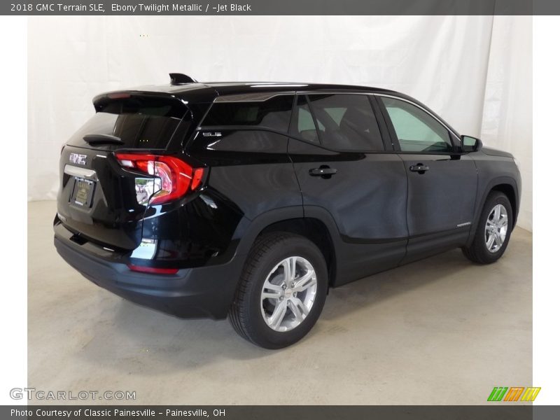 Ebony Twilight Metallic / ­Jet Black 2018 GMC Terrain SLE
