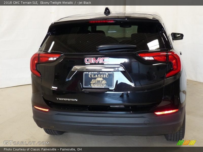 Ebony Twilight Metallic / ­Jet Black 2018 GMC Terrain SLE