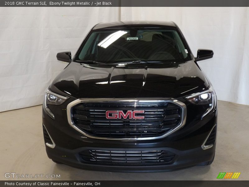 Ebony Twilight Metallic / ­Jet Black 2018 GMC Terrain SLE