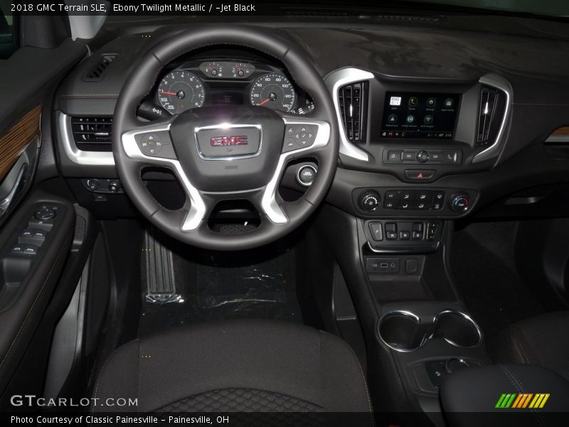 Ebony Twilight Metallic / ­Jet Black 2018 GMC Terrain SLE