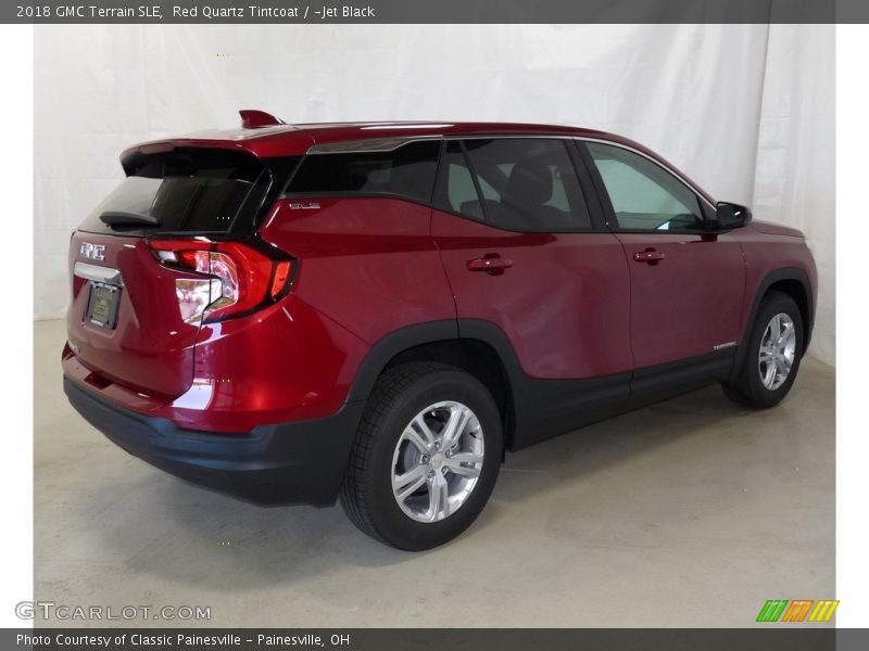 Red Quartz Tintcoat / ­Jet Black 2018 GMC Terrain SLE