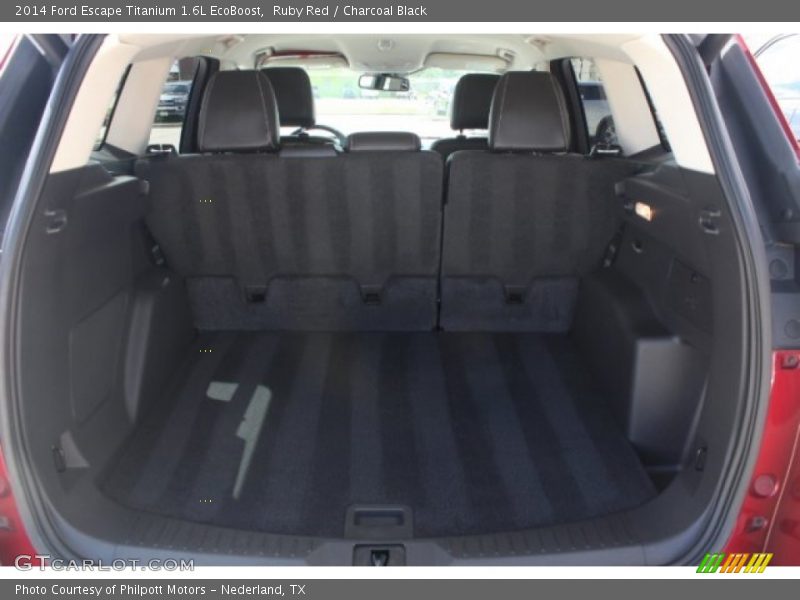 Ruby Red / Charcoal Black 2014 Ford Escape Titanium 1.6L EcoBoost