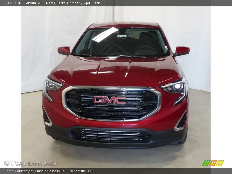 Red Quartz Tintcoat / ­Jet Black 2018 GMC Terrain SLE
