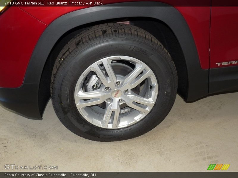 Red Quartz Tintcoat / ­Jet Black 2018 GMC Terrain SLE