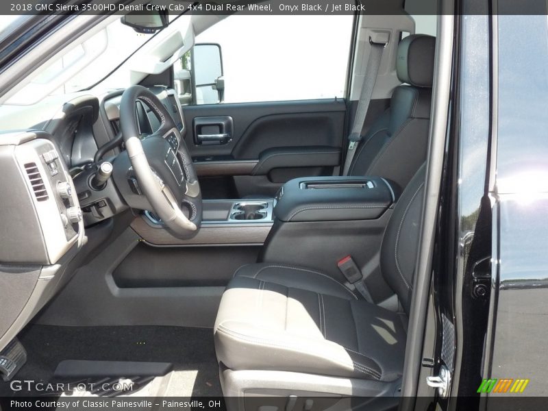 Onyx Black / Jet Black 2018 GMC Sierra 3500HD Denali Crew Cab 4x4 Dual Rear Wheel