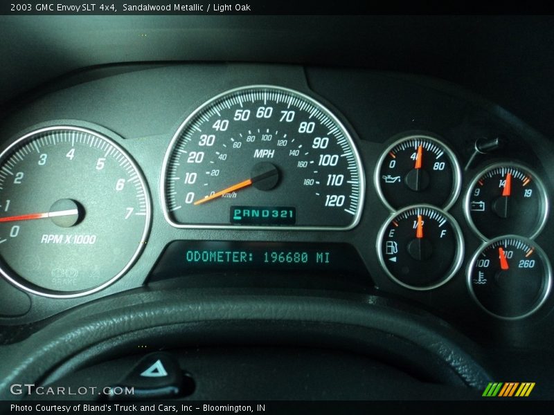 Sandalwood Metallic / Light Oak 2003 GMC Envoy SLT 4x4