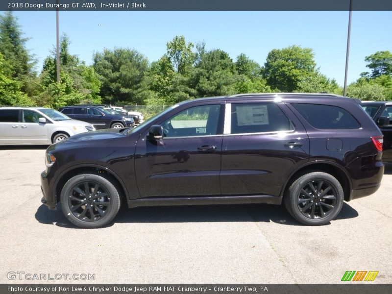 In–Violet / Black 2018 Dodge Durango GT AWD