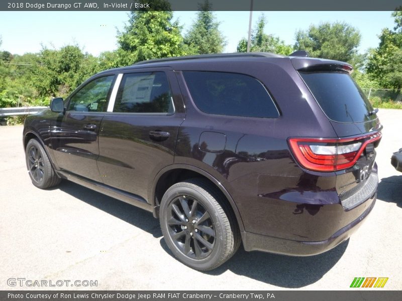 In–Violet / Black 2018 Dodge Durango GT AWD