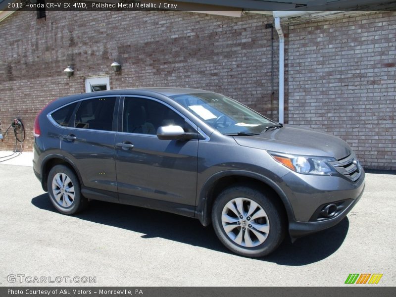 Polished Metal Metallic / Gray 2012 Honda CR-V EX 4WD