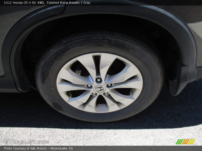 Polished Metal Metallic / Gray 2012 Honda CR-V EX 4WD