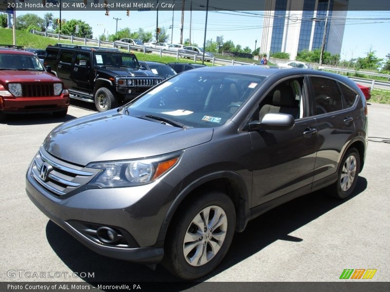 Polished Metal Metallic / Gray 2012 Honda CR-V EX 4WD