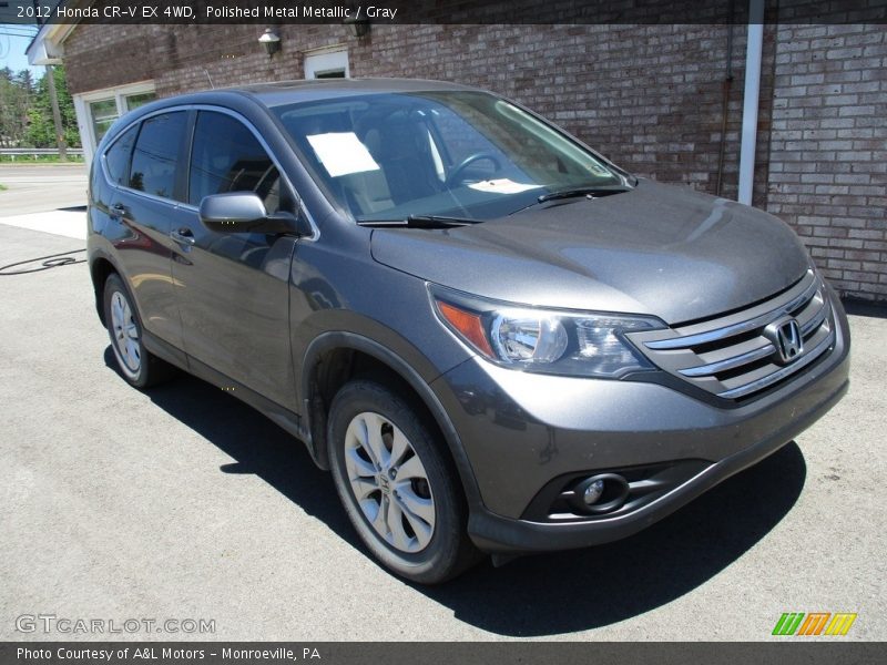 Polished Metal Metallic / Gray 2012 Honda CR-V EX 4WD