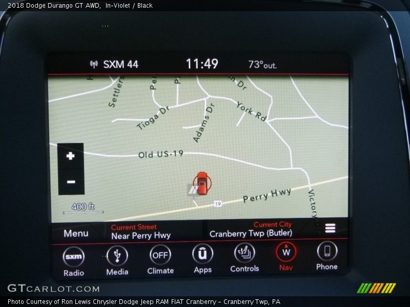 In–Violet / Black 2018 Dodge Durango GT AWD