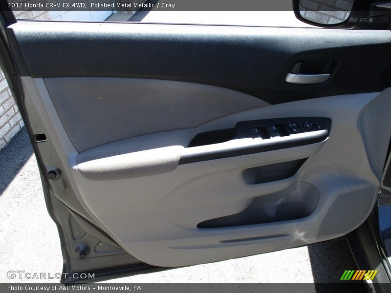 Polished Metal Metallic / Gray 2012 Honda CR-V EX 4WD