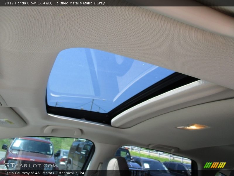 Polished Metal Metallic / Gray 2012 Honda CR-V EX 4WD