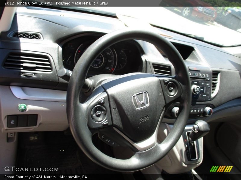 Polished Metal Metallic / Gray 2012 Honda CR-V EX 4WD