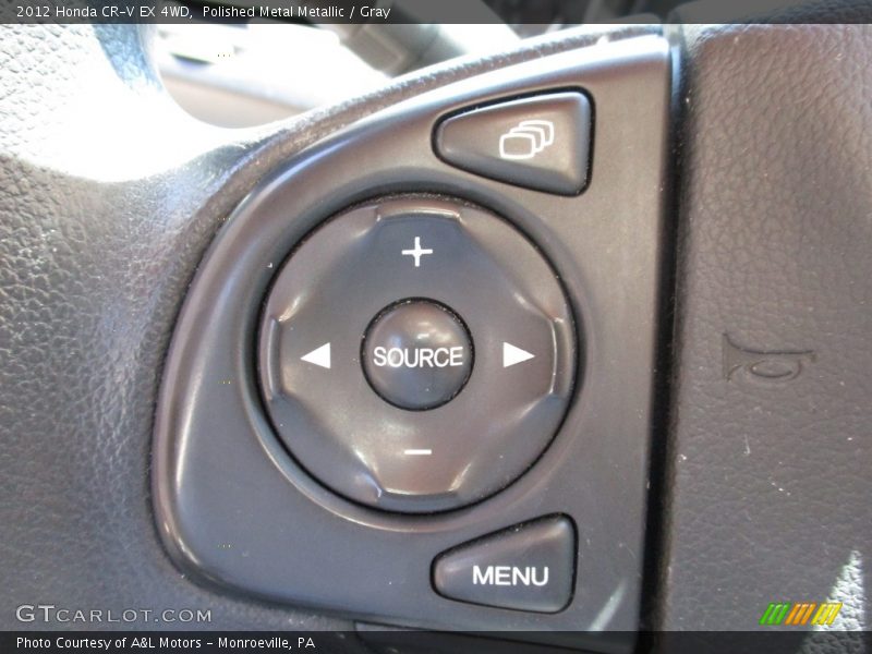 Polished Metal Metallic / Gray 2012 Honda CR-V EX 4WD