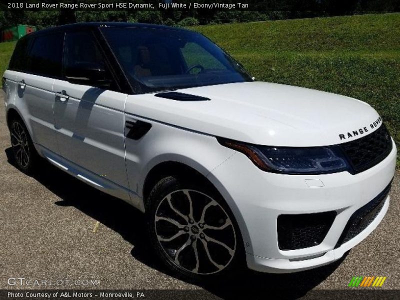 Fuji White / Ebony/Vintage Tan 2018 Land Rover Range Rover Sport HSE Dynamic