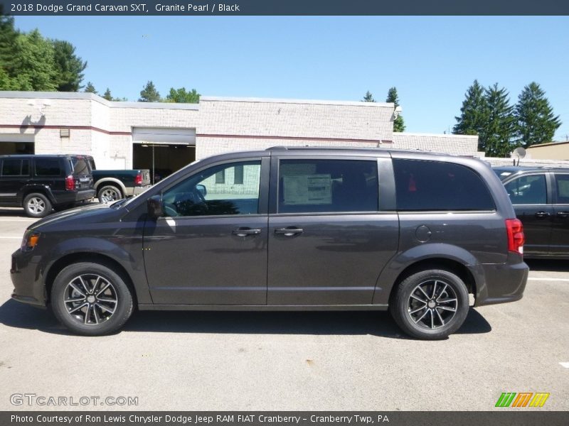 Granite Pearl / Black 2018 Dodge Grand Caravan SXT