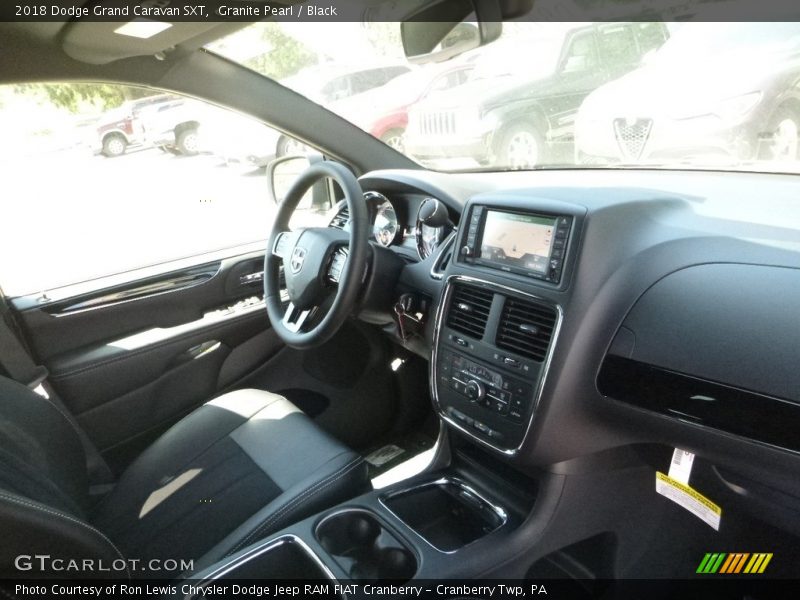Granite Pearl / Black 2018 Dodge Grand Caravan SXT